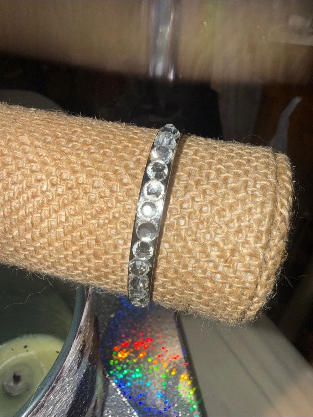 Stainless Steel sleek silver